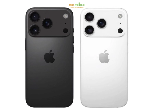 iPhone 17 Pro bản màu trắng và màu đen